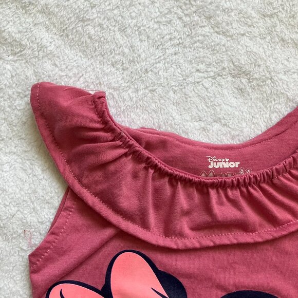Disney Junior Toddler Tank Top 3T | Pink Minnie Mouse GUC - Picture 3 of 16